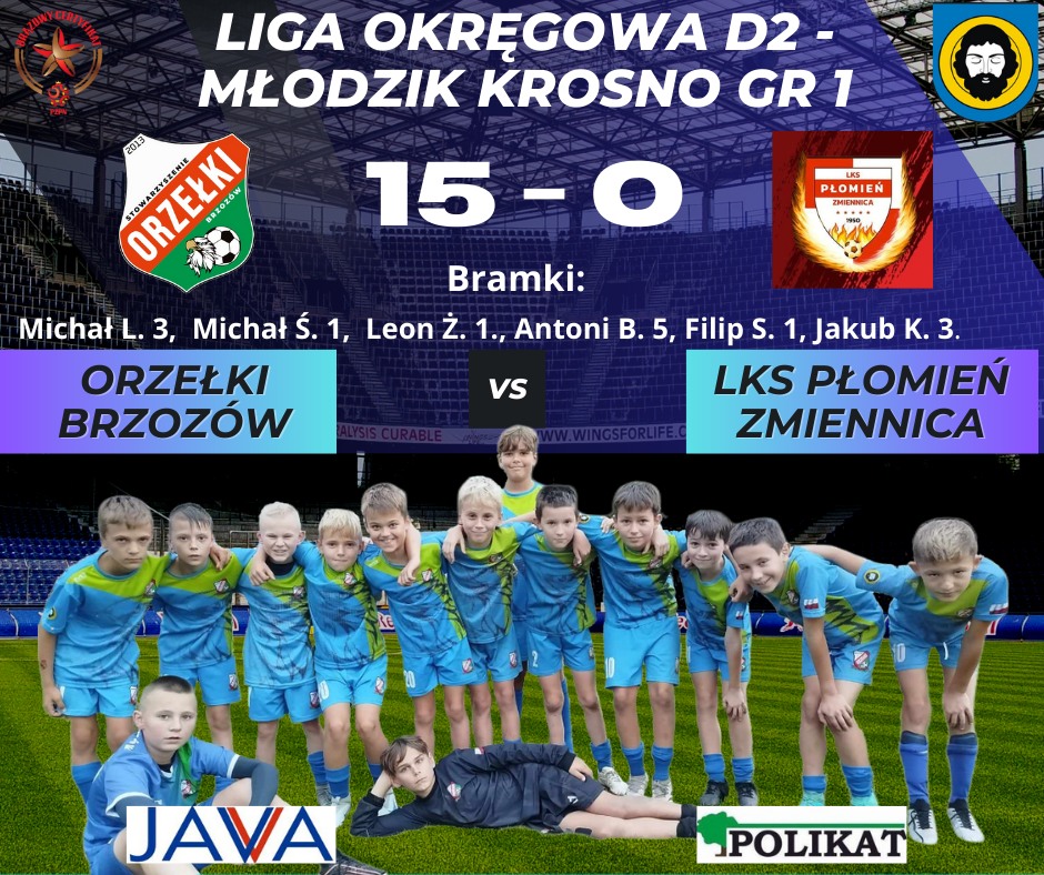 ORZEŁKI BRZOZÓW – LKS PŁOMIEŃ ZMIENNICA